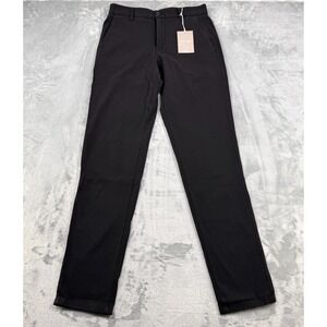 New Everlane Performance Chino Uniform Men's 30x34 Black Pants Straight Fit